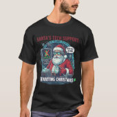 Rebooting Tech Support Santa s Lover T-shirt (Voorkant)