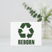 Reborn Briefkaart (Staand voorkant)