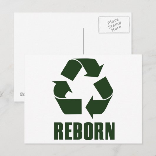 Reborn Briefkaart (Voorkant / Achterkant)