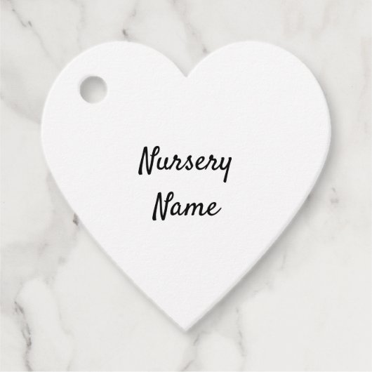 Reborn Nursery Name Label Labels baby pop kunst (Voorkant)