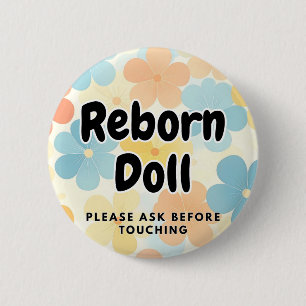 Reborn pop Button Alsjeblieft Vraag Voor het Aanra