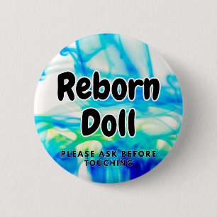 Reborn pop Button Alsjeblieft Vraag Voor Het Aanra
