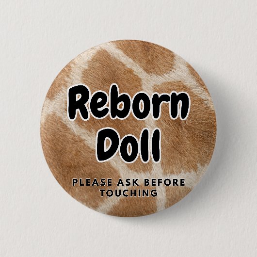 Reborn pop Button Alsjeblieft Vraag Voor Het Aanra (Voorkant)