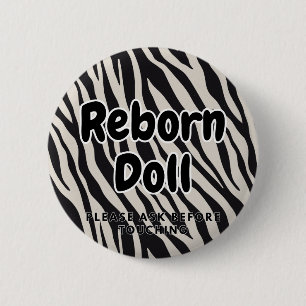 Reborn pop Button Alsjeblieft Vraag Vooraf Voordat