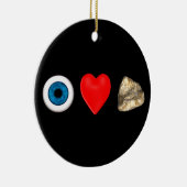 Rebus voor artsen keramisch ornament (Rechts)