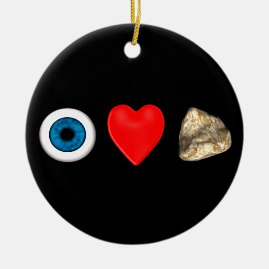 Rebus voor artsen keramisch ornament (Voorkant)