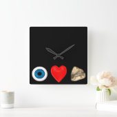 Rebus voor artsen vierkante klok (Huis)