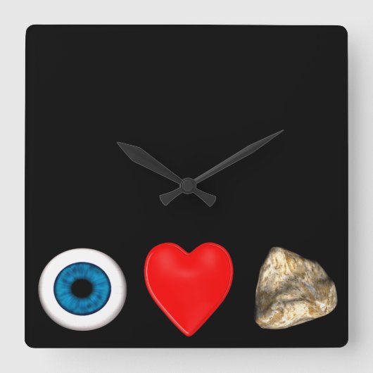 Rebus voor artsen vierkante klok (Voorkant)