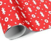 Rec Modern Mud Cloth Pattern Wrapping Paper Cadeaupapier (Rol Hoek)