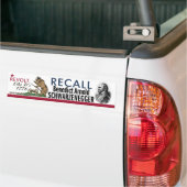 Recall Benedict Arnold-1776 Revolt Bumpersticker (Op Truck)