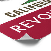 Recall Benedict Arnold - revolt like 1776 Poster (Hoek)