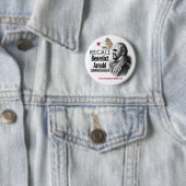 Recall Benedict Arnold Schwarzenegger Button (In situ)