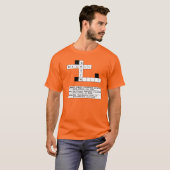 Recall Gavin Crossword mannen T-shirt (Voorkant volledig)