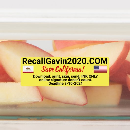 Recall Gavin rechthoek sticker pack (Aangebracht)