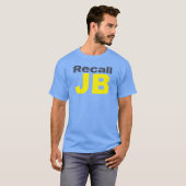 Recall JB Pritzker Illinois Politics T-shirt (Voorkant volledig)