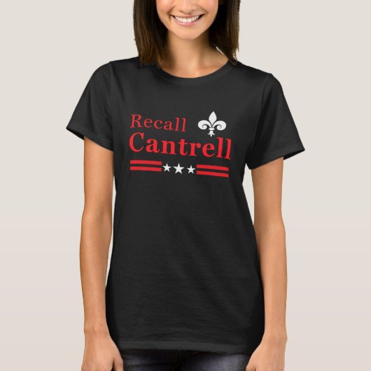 Recall Latoya Cantrell T-shirt (Voorkant)