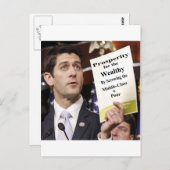 Recall Representative Paul Ryan Briefkaart (Voorkant / Achterkant)