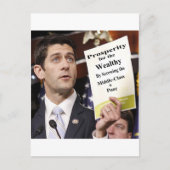 Recall Representative Paul Ryan Briefkaart (Voorkant)