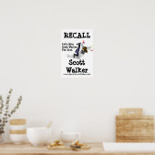 Recall Scott Walker Protest Poster (Keuken)