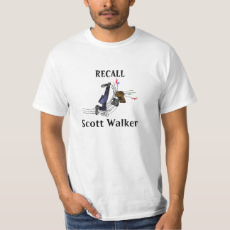 Recall Scott Walker T-shirt