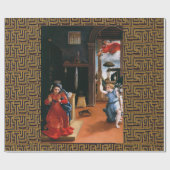 RECANATI ANNUNCIATION BY Lorenzo Lotto Cadeaupapier (Vlak)