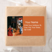 RECANATI ANNUNCIATION BY Lorenzo Lotto Etiket (Insitu)