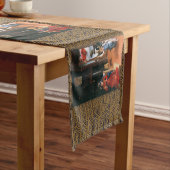 RECANATI ANNUNCIATION BY Lorenzo Lotto Lange Tafelloper (Voorbeeld)