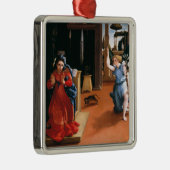 RECANATI ANNUNCIATION BY LORENZO LOTTO METALEN ORNAMENT (Rechts)