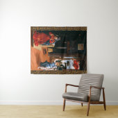 RECANATI ANNUNCIATION by Lorenzo Lotto Tapestry Wandkleed (In Situ (horizontaal))