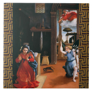 RECANATI ANNUNCIATION BY LORENZO LOTTO TEGELTJE