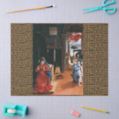 RECANATI ANNUNCIATION BY Lorenzo Lotto Tissue Pape Tissuepapier (Craft)