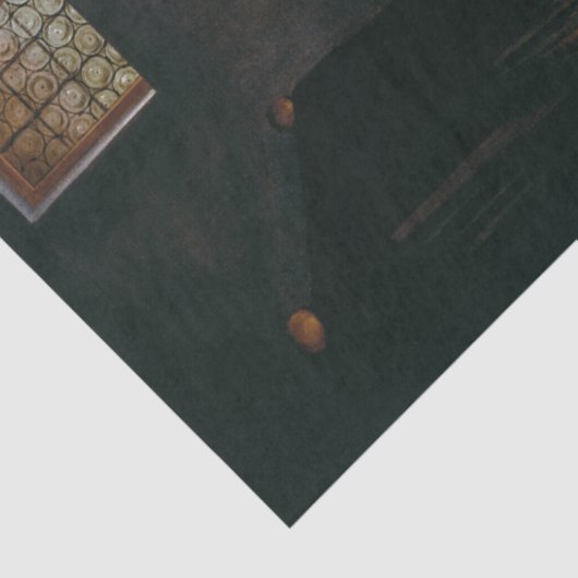 RECANATI ANNUNCIATION BY Lorenzo Lotto Tissuepapier (Detail)