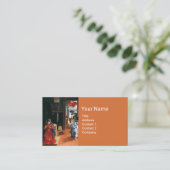 RECANATI ANNUNCIATION BY Lorenzo Lotto Visitekaartje (Staand voorkant)