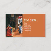 RECANATI ANNUNCIATION BY Lorenzo Lotto Visitekaartje (Voorkant)