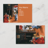 RECANATI ANNUNCIATION BY Lorenzo Lotto Visitekaartje (Voorkant / Achterkant)