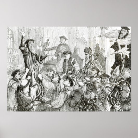 Recantatie van aarn aartsbisschop Cranmer Poster (Voorkant)