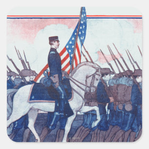 Recaptured: Een Filipijns oorlogsverhaal Vierkante Sticker