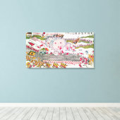 Recaptuur van Bac Ninh Canvas Afdruk (Insitu (Houten vloer))