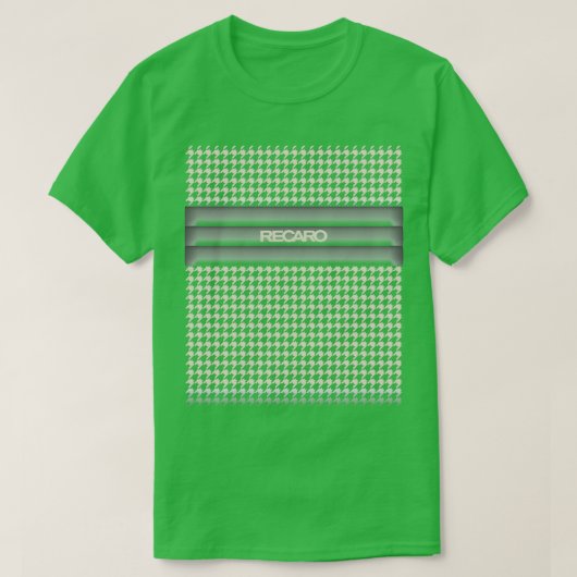 Recaro Seat houndstooth upholster T-shirt (Design voorkant)