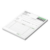 Receipt Books, Invoice Booklet for Small Business Notitieblok (Linkerzijde)