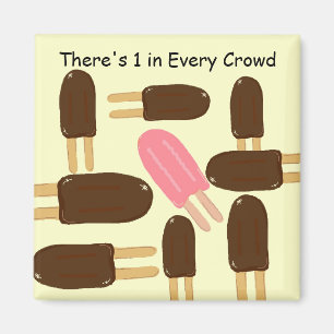 Recellen en Popsicles Magneet