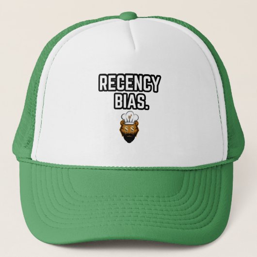 Recency bias trucker pet (Voorkant)