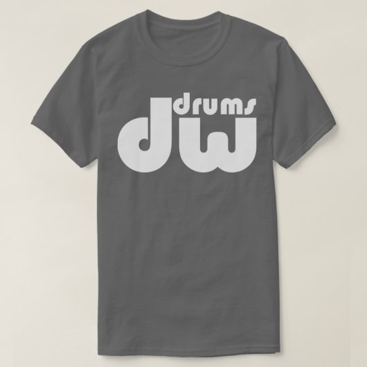 Recente DW Drums T-shirt (Design voorkant)
