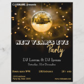 Recente goudkoortsbrochure van de goudkleurendag v flyer (Voorkant)