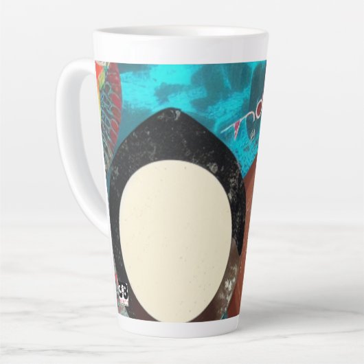 Recente Mok van chocolade-dingen (Linkerhoek)