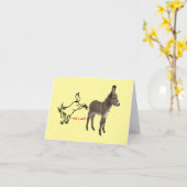 Recente verjaardagskaart kaart (Gele Bloem)