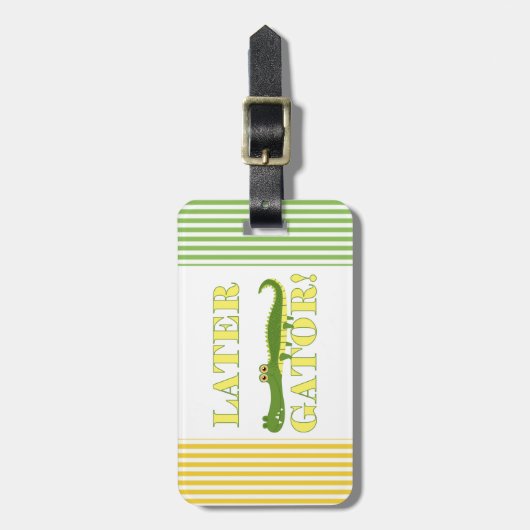 Recentere Gator Bagagelabel (Voorkant verticaal)