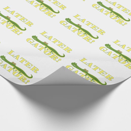 Recentere Gator Cadeaupapier (Hoek)