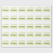 Recentere Gator Cadeaupapier (Vlak)