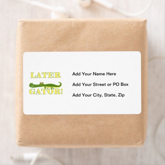 Recentere Gator Etiket (Insitu)